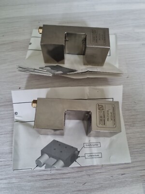 ZIMMER MK2501A / MK 2501A  Lineaführung Pneumatisch Klemmelement Klemmung Neu