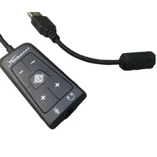 For Kingston HyperX Cloud II DSP USB Sound Card 7.1 Surround sound StereoHeadset