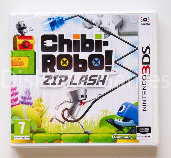 CHIBI-ROBO! ZIP LASH - NINTENDO 3DS - PAL ESPAÑA - NUEVO PRECINTADO CHIBI ROBO