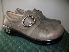 New Women's Alegria Khloe Professional Leather Slip-On Drifted Size 35M US 5-5.5