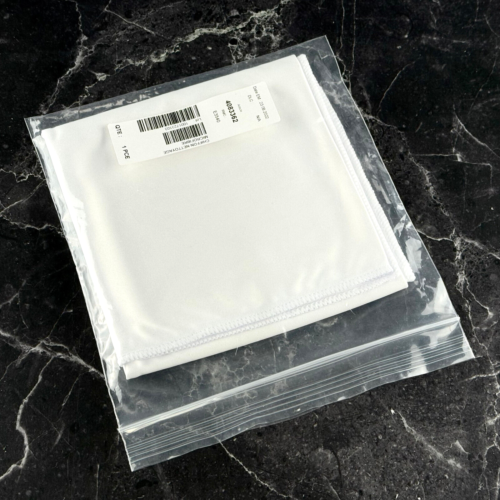 Rolex Poliertuch | Tuch | Mikrofasertuch | Taschentuch | polishing cloth | Weiß - Bild 1 von 6