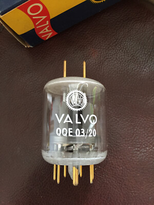 QQE 03/20 VALVO, Double Tetrode, NOS, Original Packaging, Collectors Tube (1pc)
