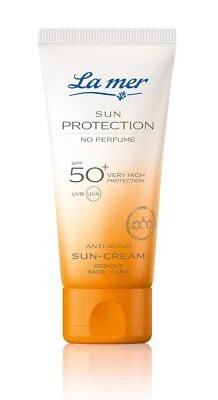 LA MER COSMETICS AG (498 EUR/l) La Mer - Sun Protection - Sun Cream SPF50+ Gesicht o.P. (50ml)