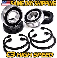 (2) Rear Axle Bearing & Seal Kit For EZGO 611931 15112G1 70181G01 623044 230-889