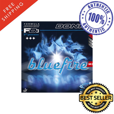 Donic Bluefire M3 Table Tennis & Ping Pong Rubber, We Ship in 10 Business Days