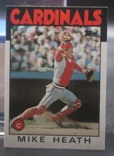Mike Heath (Cardinals) - 1986 Topps Traded #46T