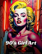 90s retro Actress Digital Image Picture Photo Wallpaper Desktop AI Art Phone