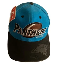 Vintage 1996 Carolina Panthers Two Tone Cap Drew Pearson Marketing