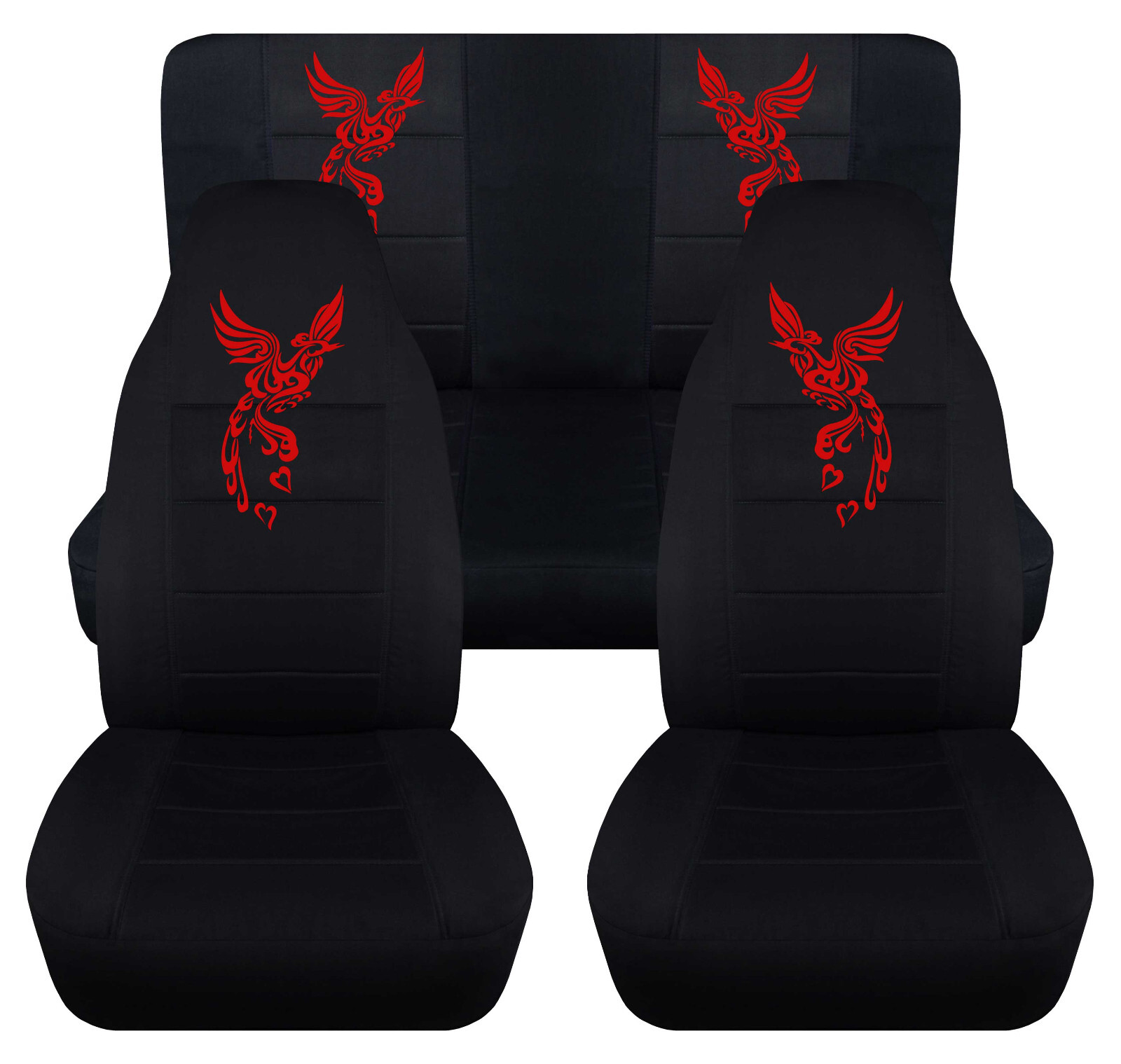 Fits 20032006 Jeep Wrangler TJ/LJ Front and Rear Jeep Seat Covers Phoenix desig eBay