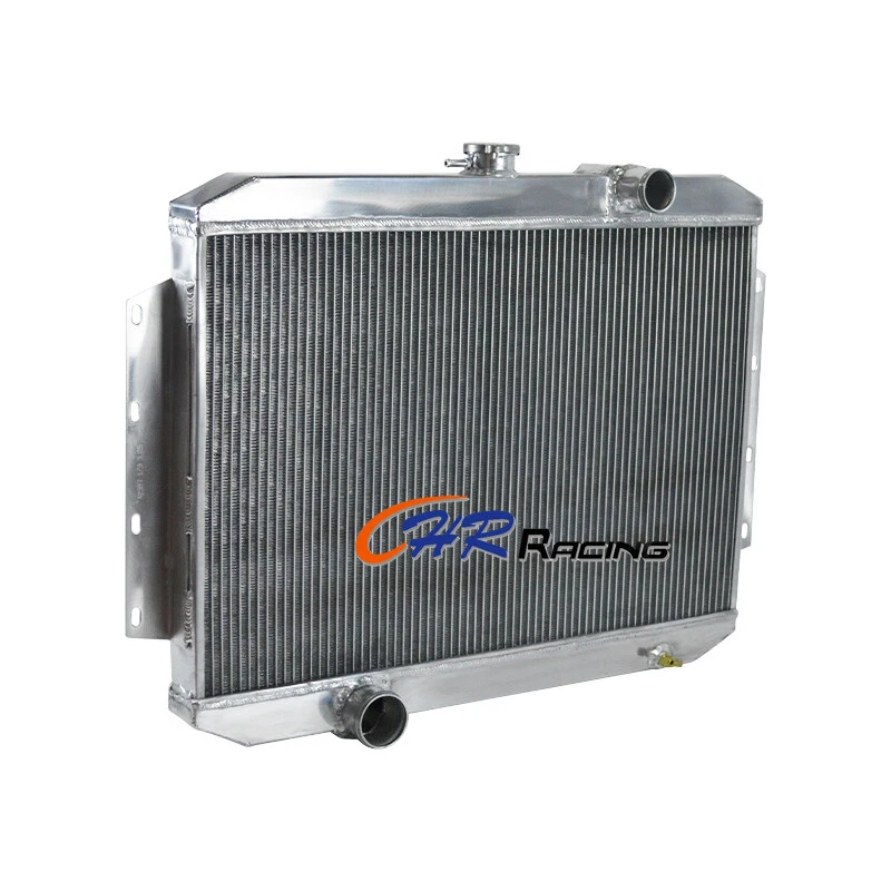 Radiador de aluminio + ventiladores para International Harvester C132 V8 1961-1962 4,3 L 5,0 L Foto 4 de 4