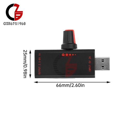 5W DC5V 2A Fan Controller Stepless Speed Control w/ Switch USB Protection Type-C - 第 22/24 張圖片