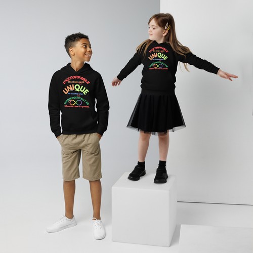 Change the game-Kids eco hoodie - Picture 2 of 3