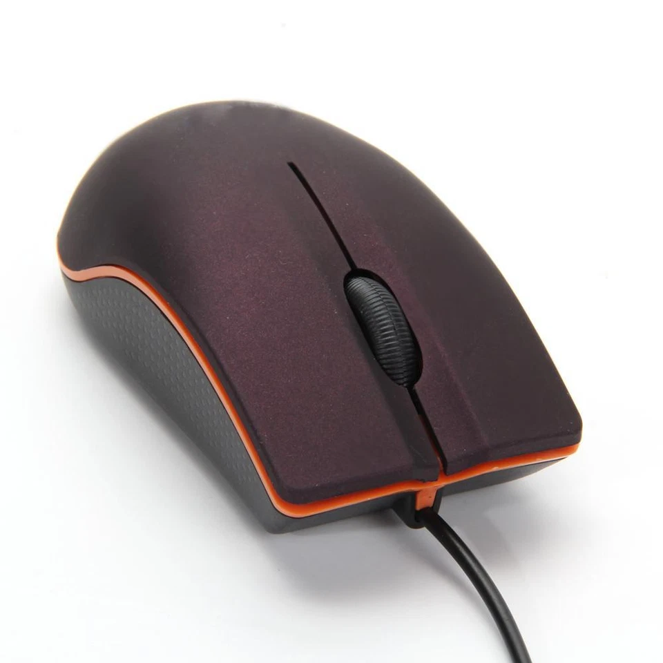 USB Wired Optical Mouse Ergonomic Mice 1200 DPI Gaming Mice 3 Buttons - Image 4 of 4