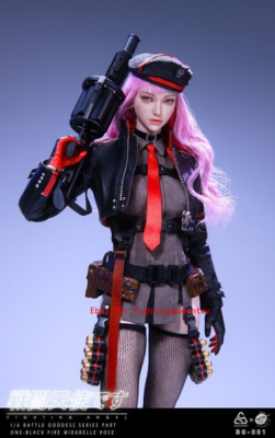 POPTOYS BG-001 Battle Angel Black Fire Mirabelle Rose 1/6 Action