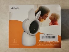 Arenti Alnanny-Cam White Color Display 2K WiFi Smart Video Baby Monitor