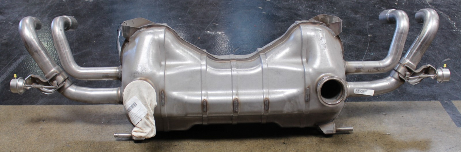 2015 Lamborghini Huracan LP580, 610, Muffler, New/Old Stock, P/N 4T0251051C