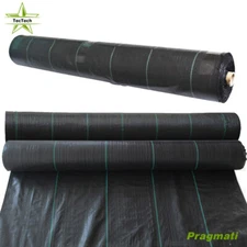 6'x 200' Heavy Duty Landscape Ground Cover Fabric Weed Barrier for Gardening Mat
