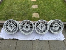 E30 bmw BBS - 15” RZ Basketweave Alloys X4