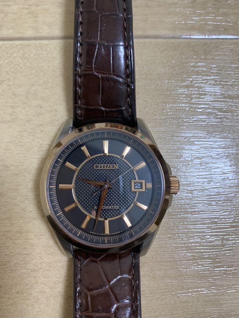 CITIZEN NB1044-01E automatic men's watch with stainless steel case