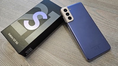 Samsung Galaxy S21 5G SM-G991B/DS - 256GB - Phantom Violet - Lila - OVP