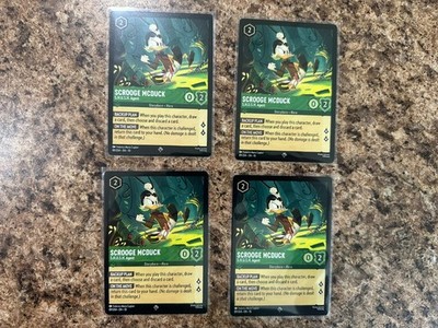 Lorcana Whispers in the Well - x4 Scrooge McDuck: S.H.U.S.H Agent #089