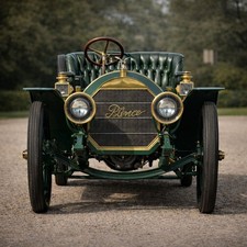 1909 Pierce-Arrow Model 36 Poster American Brass Era Touring Car Print