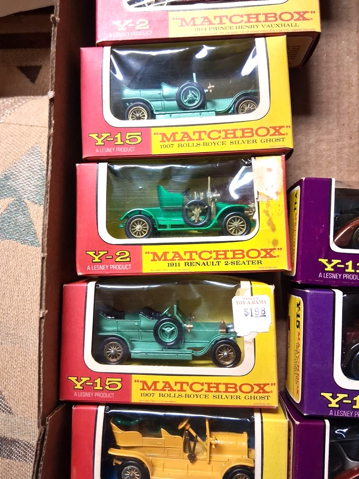 9-Matchbox Lesney Models Of Yesteryear CARS MINT IN THE BOXES! - Image 3 of 4