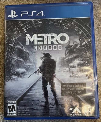 Deep Silver Metro Exodus PS4 Shooter M Rated 2019 Dynamic Theme Included