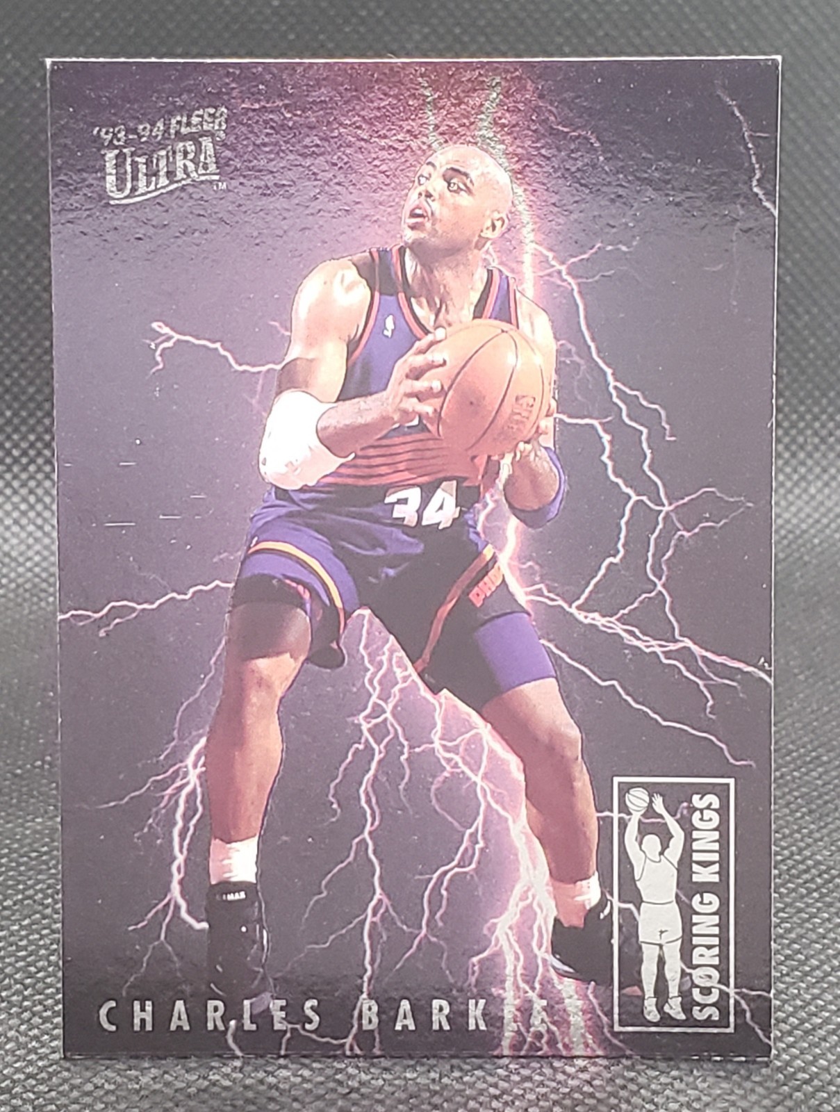 Charles Barkley 1993-94 Fleer Ultra Scoring Kings SP #1 Foil Rare Phoenix Suns