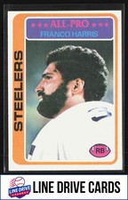 1978 Topps #500 Franco Harris Pittsburgh Steelers EX