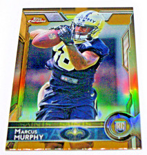 2015 Marcus Murphy Topps Chrome Mini Gold Refractor Rookie card #143 07/10