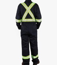 BOCOMAL FR Coveralls Men Lightweight Strecth Ripstop Flame Resistant CAT2