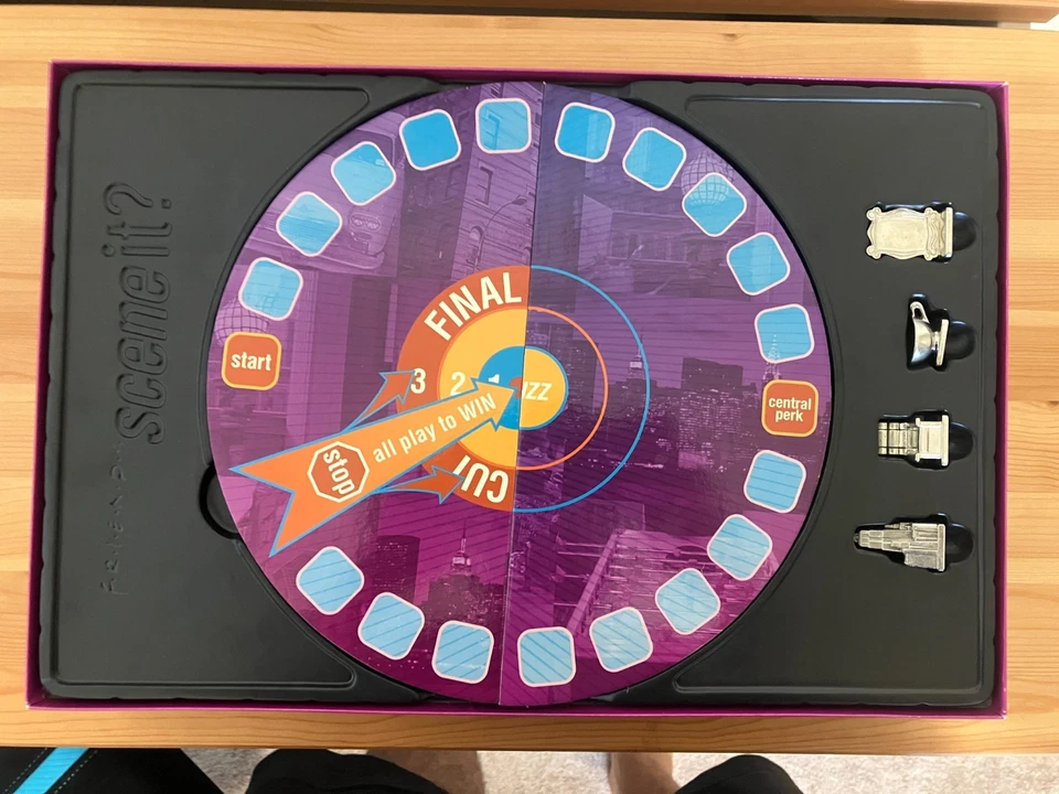 Friends Board Game Scene It? DVD – Complete – Extra Metal Playing Pieces - Image 3 of 4