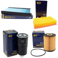 Filter Set SCT Kraftstoff- ÖL- Luft- Innenraum- für Subaru Forester 2.0 2.5 SG