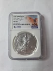 2021 7K Metals U.S. State Series American Silver Eagle NGC MS70 - South Dakota