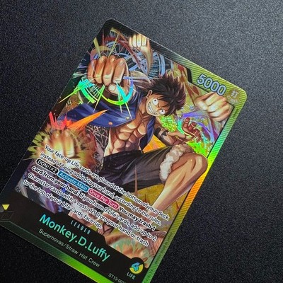 Monkey.D.Luffy ST13-003 SR Leader The Three Brothers Holo Foil