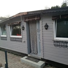 wohnwagen dauerstellplatz in der eifel direkt an der rur zu verkaufen