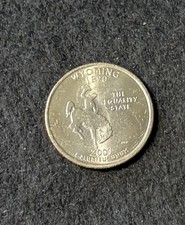 2007 P Wyoming Quarter Circulated Free Shipping