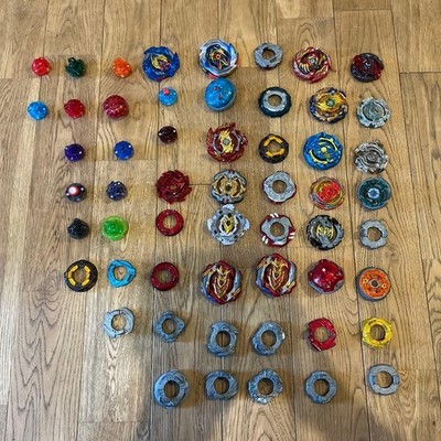 Beyblade Multi Color Battle Tops Set Ready to Use pre-owned condition