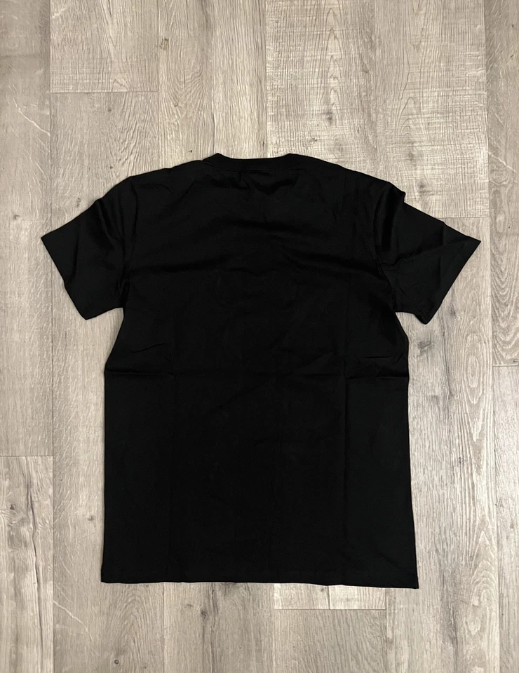 Camiseta negra para hombre DIOR x Kenny Scharf púrpura con logotipo bordado talla pequeña Foto 3 de 4