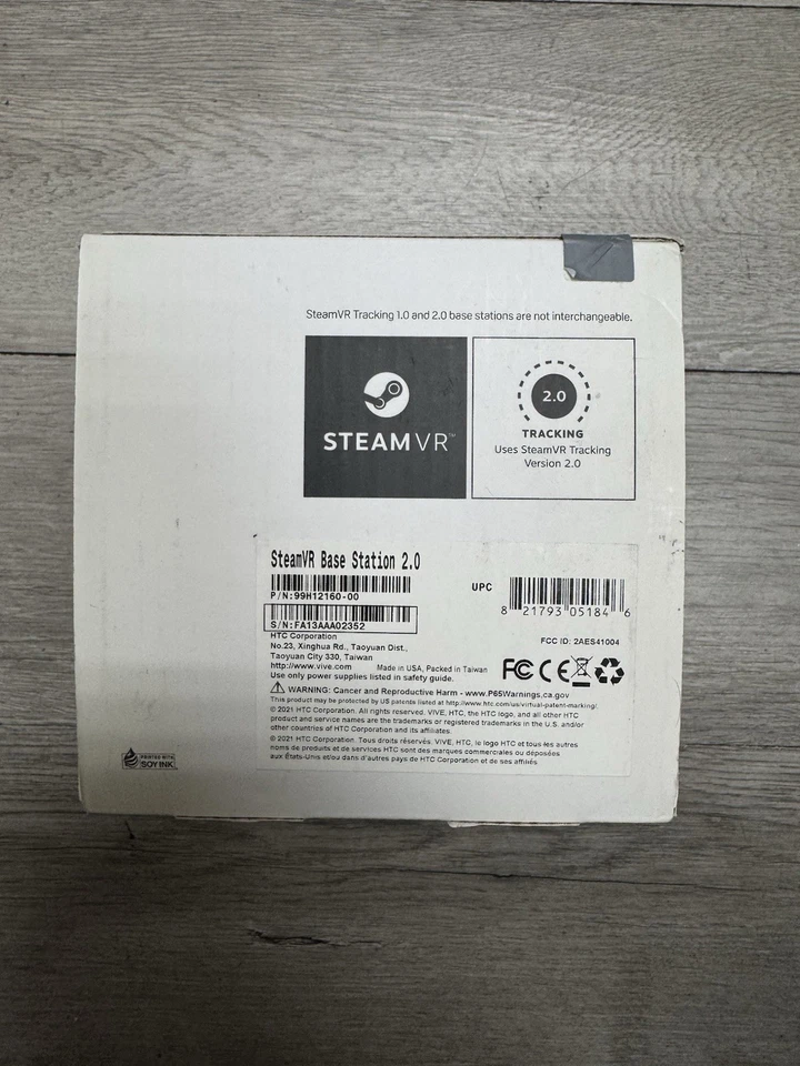 HTC SteamVR Base Station 2.0 for VIVE Pro or VIVE Pro Eye Headset NEW - Image 2 of 4