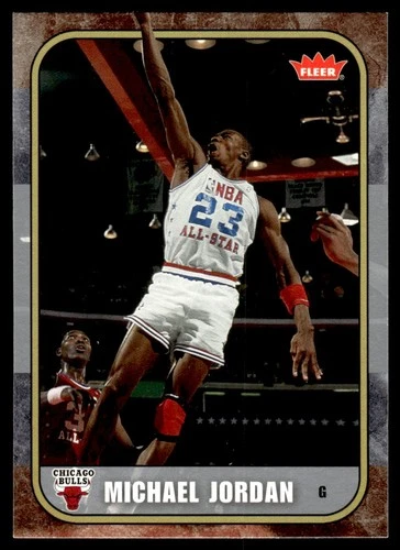 2007 Fleer Michael Jordan #11 Michael Jordan - Chicago Bulls - HOF