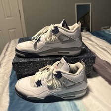 Jordan Air Jordan 4 Men s Mid Top Lace-Up Ath...