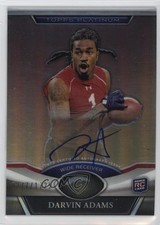2011 Topps Platinum Refractor Rookie Auto 277/1725 Darvin Adams #5 Auto fm0