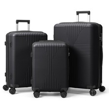 20 24 28 Carry On Pp Hardside Luggage Set With Spinner Wheels Built-in Lock 20 24 28 Carry On Pp Hardside Luggage Set With Spinner Wheels Built-in Lock