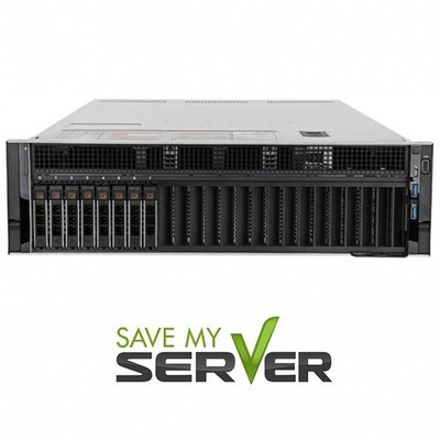 Dell PowerEdge R940 Server | 4x Platinum 8168 | 96 Cores | 128 RAM | LCD Bezel