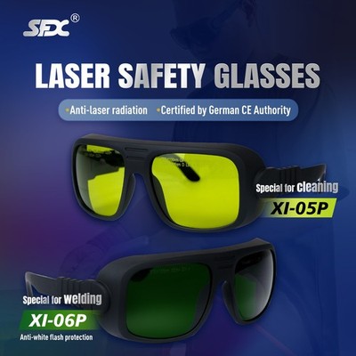 SFX Laser Safety Glasses for XI-06P Welder Multi-Band Protective Goggles