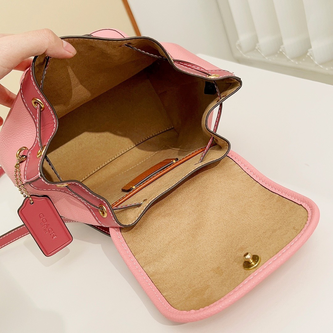 COACH ミニ リュック バッグパック ピンク CH588 COACH ミニ リュック