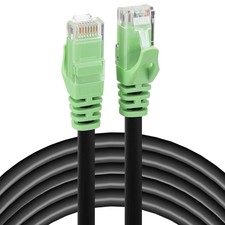 Rapink Cat6 Outdoor Ethernet Cable 100 ft, Ethernet Cable UV Resistant, Cat6 Cab