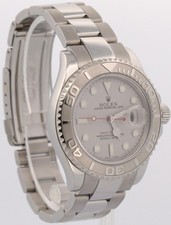 Rolex Yacht-Master PLATINUM Stainless Steel 40mm Oyster Date YM1 Watch 16622 4